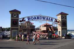 The Put-in-Bay Boardwalk